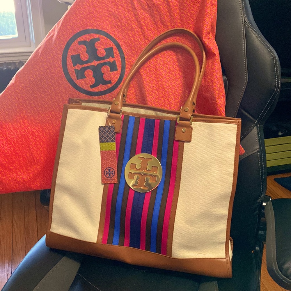 Tory Burch Patent Tote Bag. Brand new.